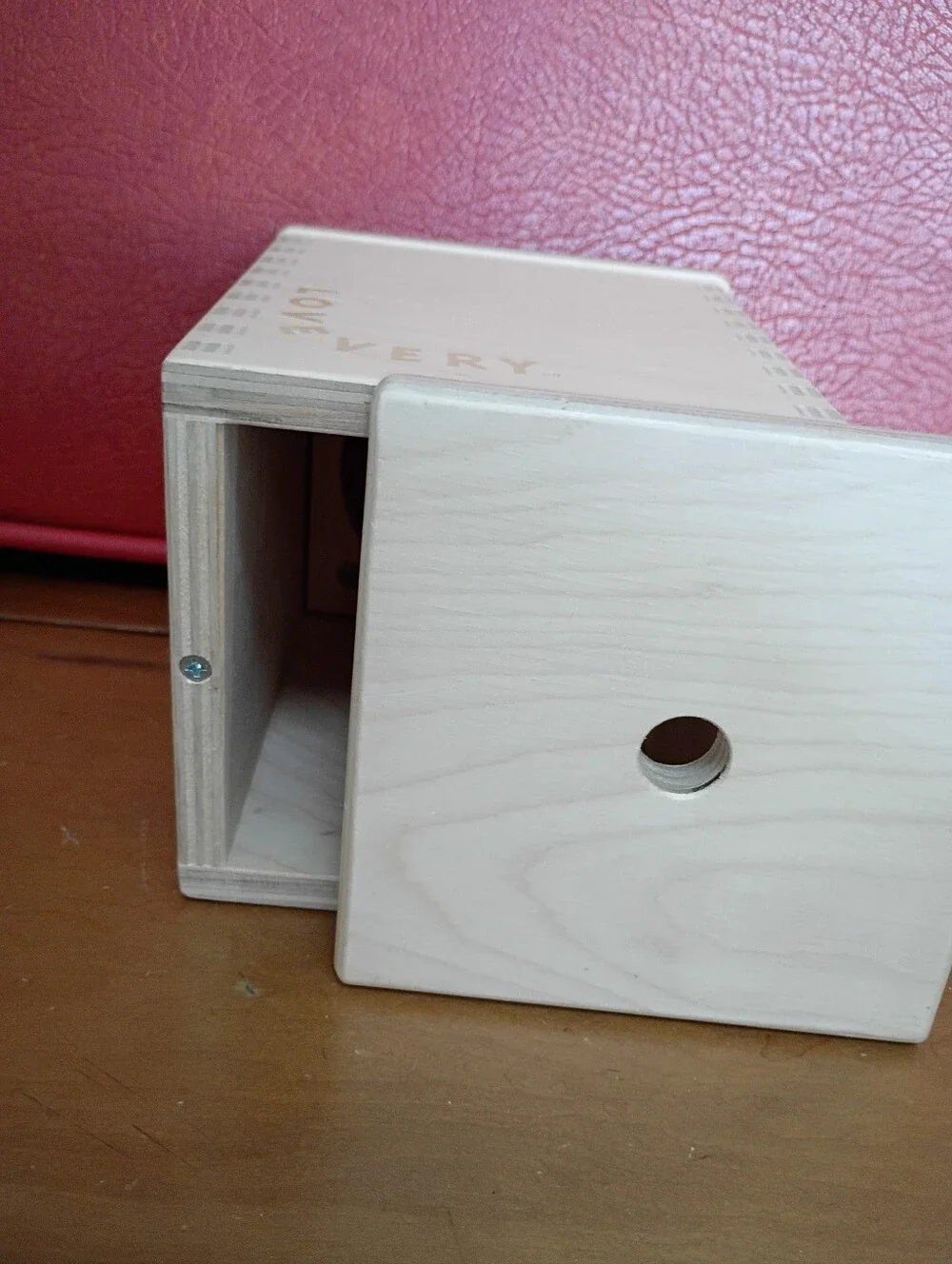 Lovevery Magic Wooden Tissue Box Montessori Baby Toy